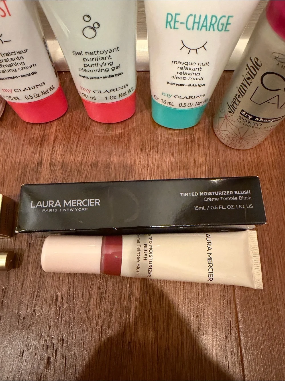 Clarins Pure Skin Mission Primer Set - Pink & Teal